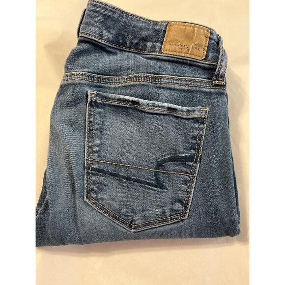 6 Long American Eagle Outfitters Womens Super Stretch Skinny Jeans - Picture 8 of 9